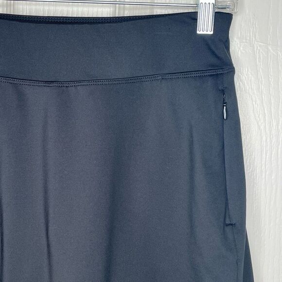 Lady Pinseeker Sz S Black Golf Skort Zipper Pockets Activewear - Picture 3 of 10